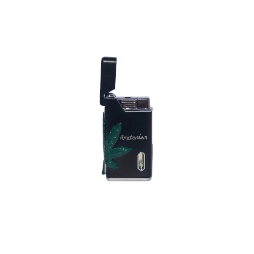 Alternative view of Lighters Torch Black Leaf Green