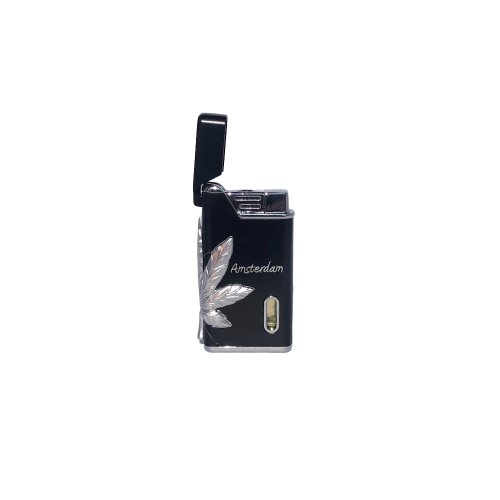 Alternative view of Lighters Torch Black Leaf Oil Color