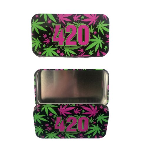 Tin Case 420 Retro