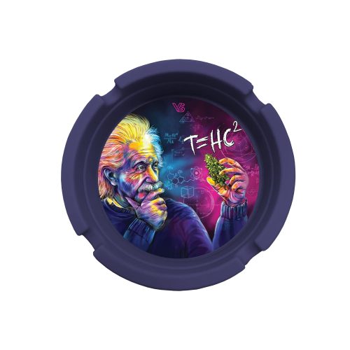 V Syndicate Silicone Ashtray Einstein (8 x 2.3 Cm)