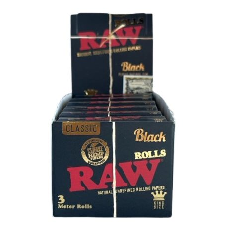 Raw Black Rolls 3 Meter