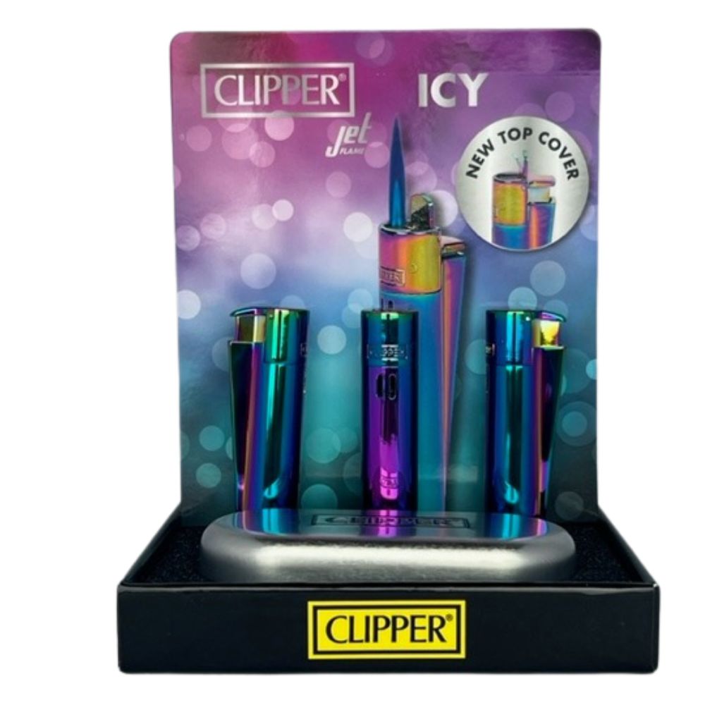 ICY Clipper - Mechero Clipper Jet flame