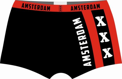 Boxershort Amsterdam Zwart