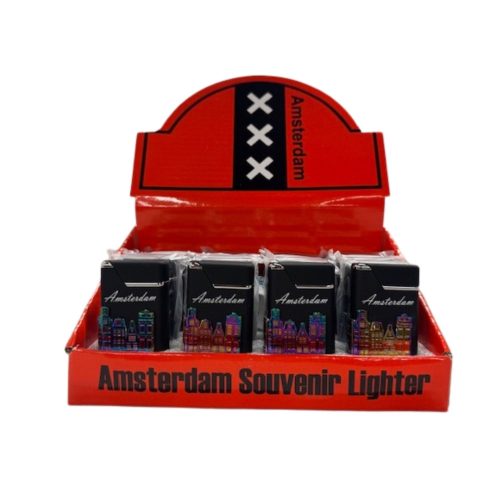 Aanstekers Torch Zwart Gevelhuisjes Oil