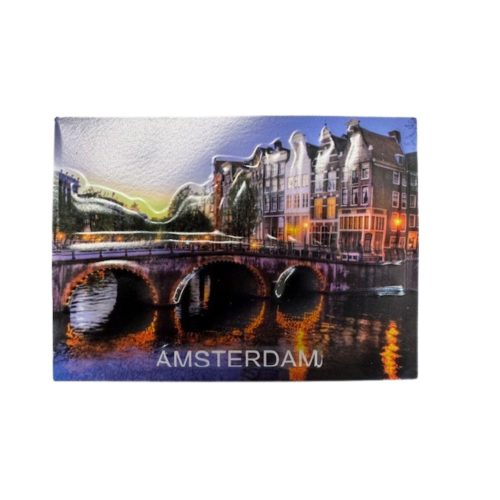 Magnet 3D NM 14 Amsterdam Bridge by Night