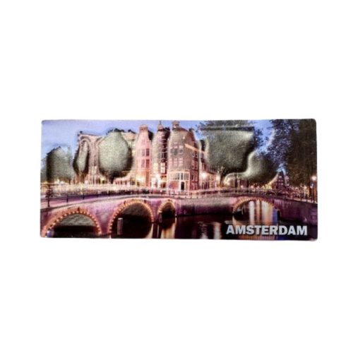 Magnet 3D NM 17 Amsterdam Bridge with Canalhouses