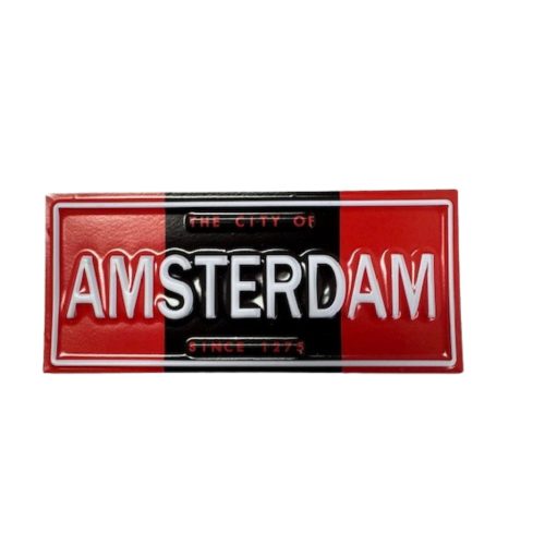 Magnet 3D NM 29 Amsterdam Red/Black/Red