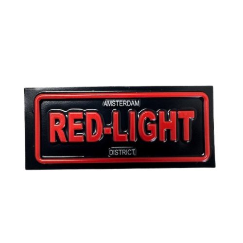 Magnet 3D NM 47 Amsterdam Red Light District Black