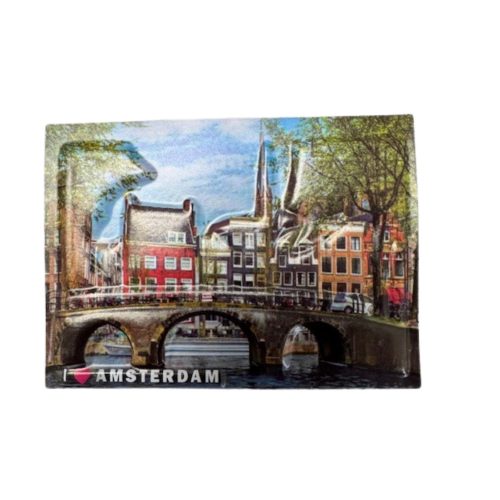 Magnet 3D NM 57 Amsterdam Canalhouses/Bridge
