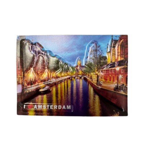 Magnet 3D NM 59 Amsterdam Canalhouses by Night