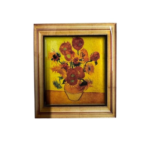 Magnet Epoxy 3 Van Gogh Vase Sunflowers
