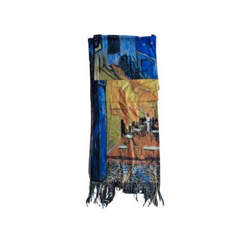 Scarves van Gogh 3 Cafe Terrace at Night