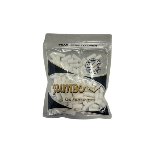 Alternative view of Jumbo Slim Filters 6 mm Zwart