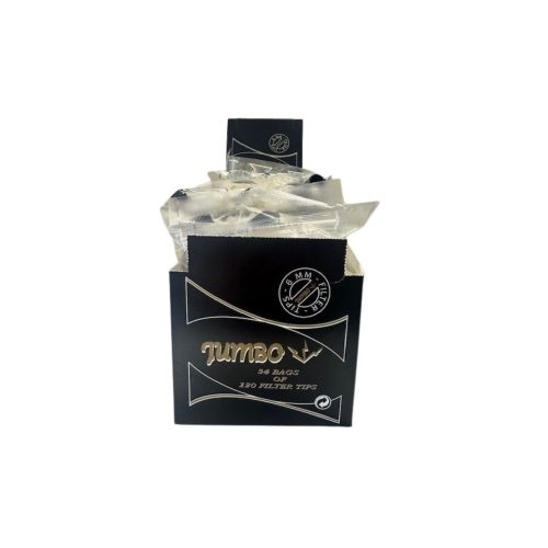 Jumbo Slim Filters 6 mm Zwart