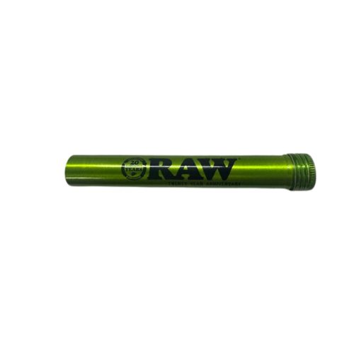 Raw Aluminium Tube Emerald Green